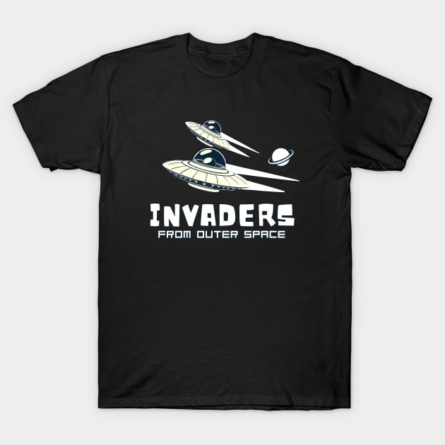 Invaders From Outer Space T-Shirt by Invad3rDiz